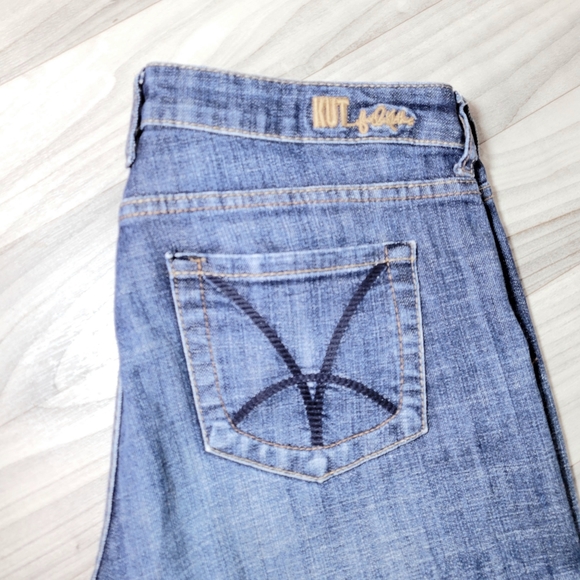 Kut From the Kloth Womens Boot Cut Jeans Size 10 Stretch KP011FJMX5 - Picture 6 of 13